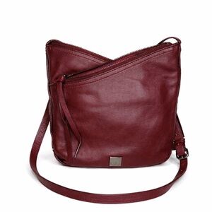 KOOBa Leroy Hobo Crossbody – Wildberry Burgundy Leather
